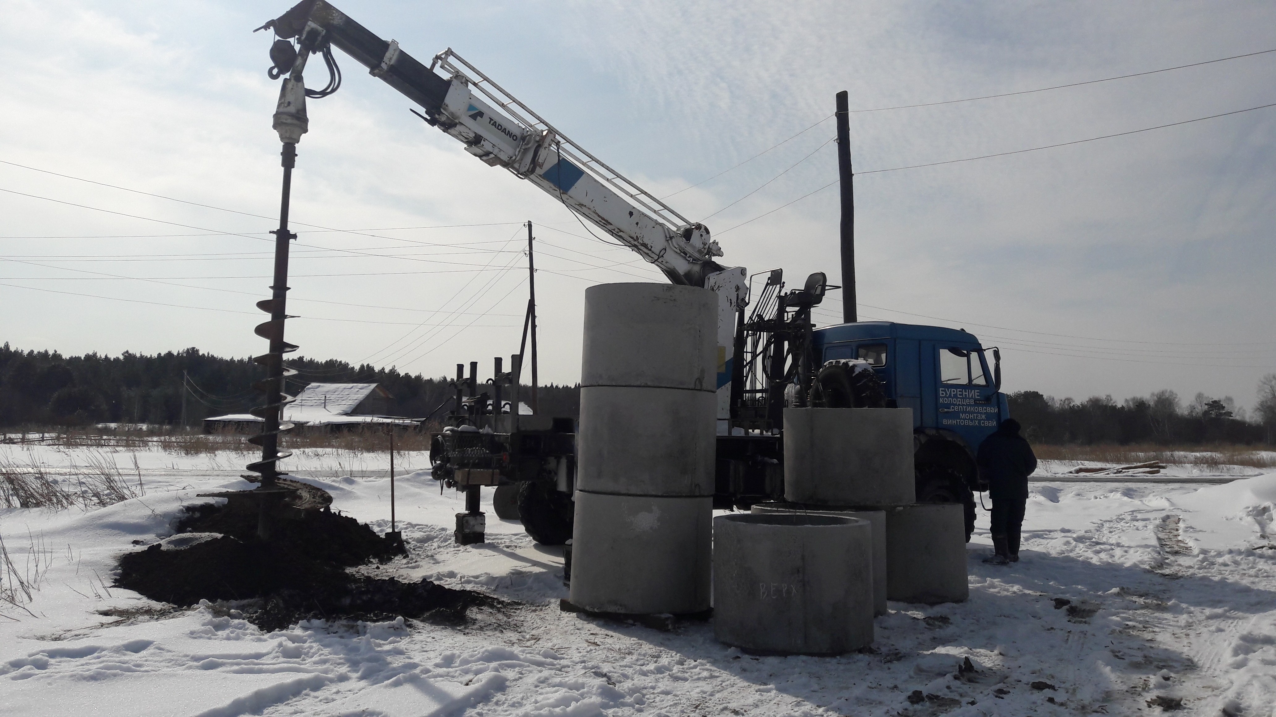 Бурение колодцев для дома или дачи в Волосово и ближайших районах 